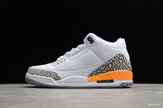 (W) Laser Jordan Orange 3 Air Retro CK9246-108 0727